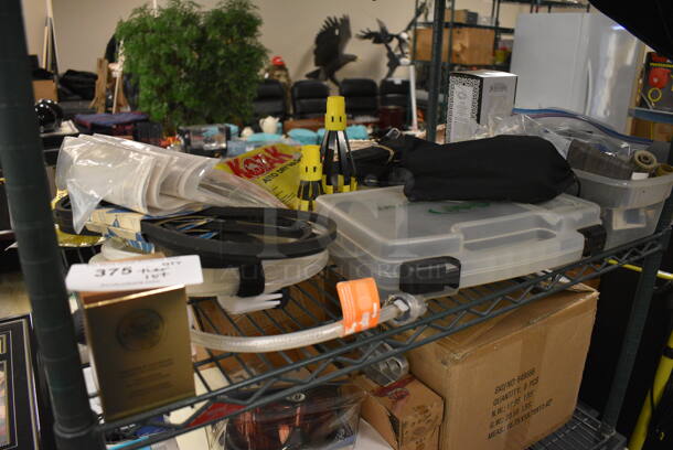 ALL ONE MONEY! Tier Lot of Various Items Including Tubing, Kozak Auto Dry Wash, and Various Parts  - Image 1 of 7
