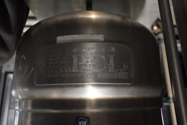 Cleveland SD-450-K6 Stainless Steel Commercial Direct Steam Powered 6 Gallon Steam Kettle on Stand. - Image 7 of 7