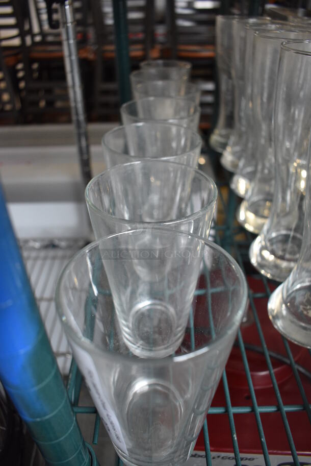 7 Beverage Glasses. 3.5x3.5x6. 7 Times Your Bid! - Image 2 of 3