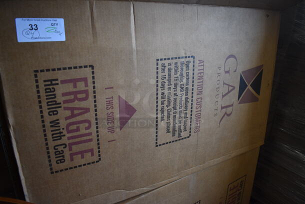 4 BRAND NEW IN BOX! GAR Wooden Dining Chairs w/ Black Seat. 18x17x32. 4 Times Your Bid! - Image 5 of 5