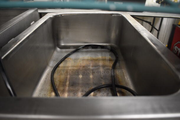 Stainless Steel Commercial Countertop Food Warmer. 120 Volts, 1 Phase. 14.5x23x9. Tested and Does Not Power On - Image 2 of 4
