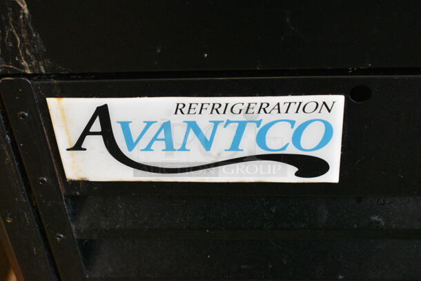 Avantco 178GDS47HCB Metal Commercial 2 Door Reach In Cooler Merchandiser w/ Poly Coated Racks on Commercial Casters. 115 Volts, 1 Phase. Tested and Powers On But Does Not Get Cold - Image 2 of 7