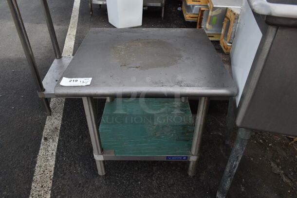 Stainless Steel Commercial Equipment Stand w/ Under Shelf. - Image 1 of 4