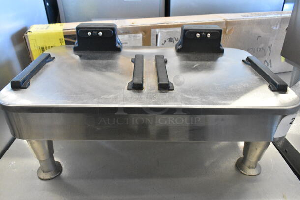 2020 Bunn 2SH STAND Stainless Steel Commercial Countertop Double Coffee Satellite Server Stand. 120 Volts, 1 Phase. Tested and Does Not Power On - Image 1 of 4