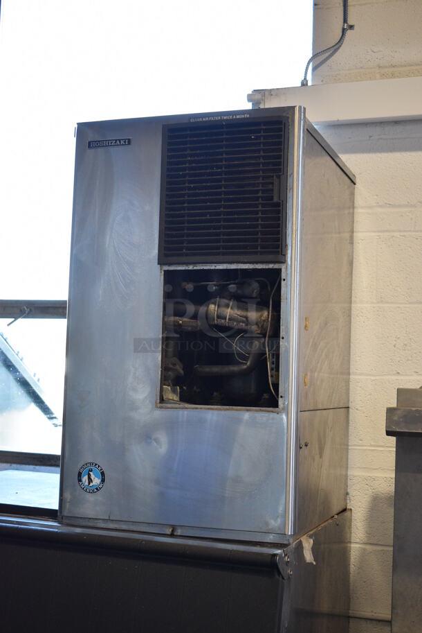 Hoshizaki KM-650MAH Stainless Steel Commercial Ice Head on Commercial Ice Bin. 208-230 Volts, 1 Phase. 45x35x84 - Image 4 of 7