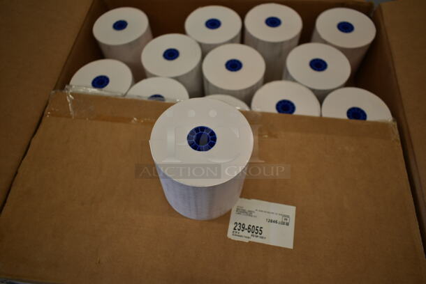 ALL ONE MONEY! Lot of 2 Boxes of Receipt Printer Paper Rolls. - Image 3 of 4