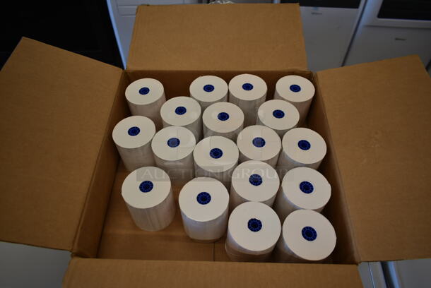 ALL ONE MONEY! Lot of 2 Boxes of Receipt Printer Paper Rolls. - Image 4 of 4