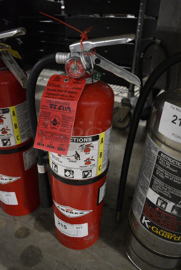Amerex Dry Chemical Fire Extinguisher. 6x5x20 - Image 2 of 4
