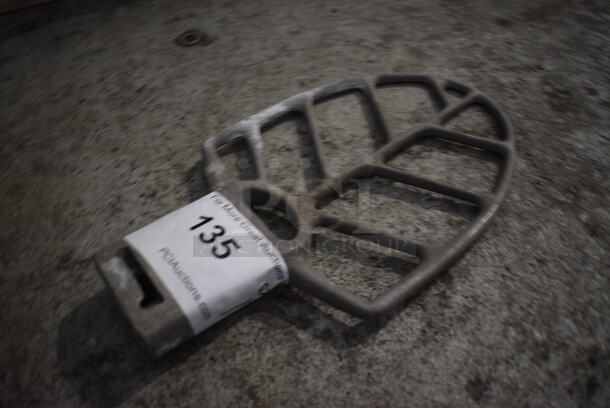 Metal Commercial Paddle Attachment for Mixer. 6x2x10.5 - Image 2 of 3