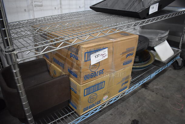 ALL ONE MONEY! Tier Lot of Various Items Including Trays, Booster Seat and Glass Casserole Dishes - Image 5 of 5