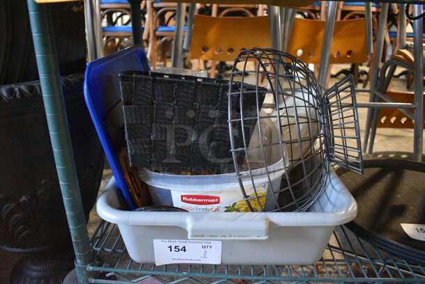 ALL ONE MONEY! Lot of Various Items Including Basket and Tray! - Image 1 of 3