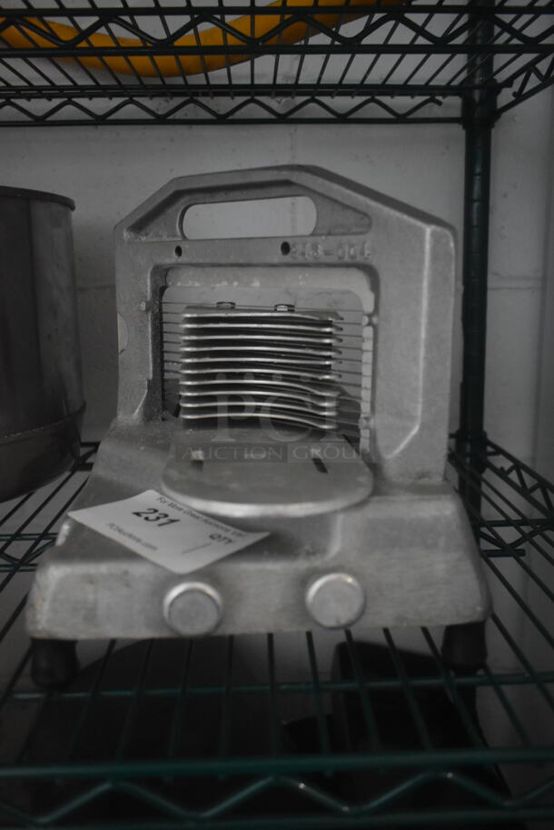 Metal Commercial Countertop Tomato Slicer. - Image 2 of 5