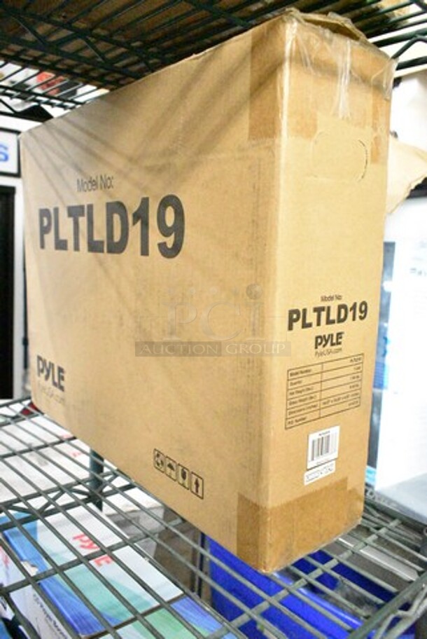 7 Various Items Including SLPUMP20 Electric Air Pump Compressor, Panasonic NI-WL602 Cordless Steam Iron, Otter Phone Case, Pyle AQTB8 Super Slim Active Marine Subwoofer Speaker, SereneLife SLGLF130 Smart Indoor Garden, Nutrichef PKWK43 Electric Water Boiler and Warmer, Pyle PLTLD19 Television. 7 Times Your Bid!  - Image 12 of 12
