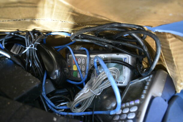 ALL ONE MONEY! Box of Various Wires and Credit Card Readers - Image 7 of 8