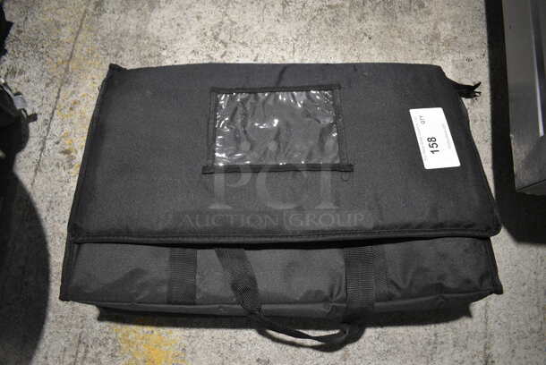 Black Insulated Food Carrying Bag. 22x12x14 - Image 1 of 4