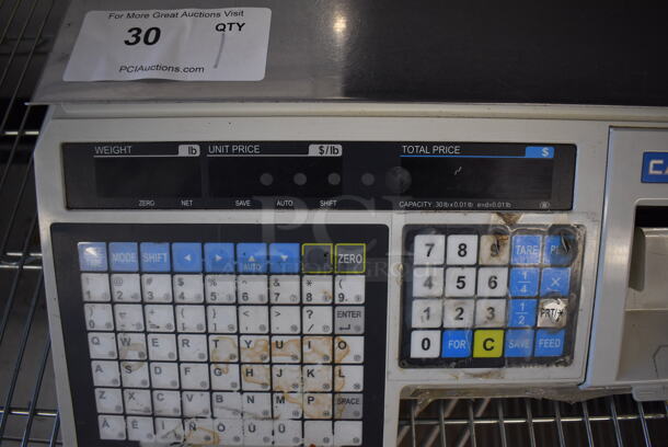 LP-1000 Metal Countertop Food Portioning Scale. 120 Volts, 1 Phase. 16x18x8. Tested and Working! - Image 5 of 5