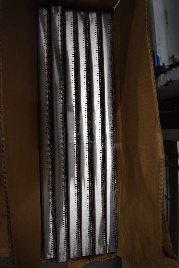 12 BRAND NEW IN BOX! Metal Perforated 5 Loaf Baking Pans. 18x26x1.5. 12 Times Your Bid! - Image 4 of 6