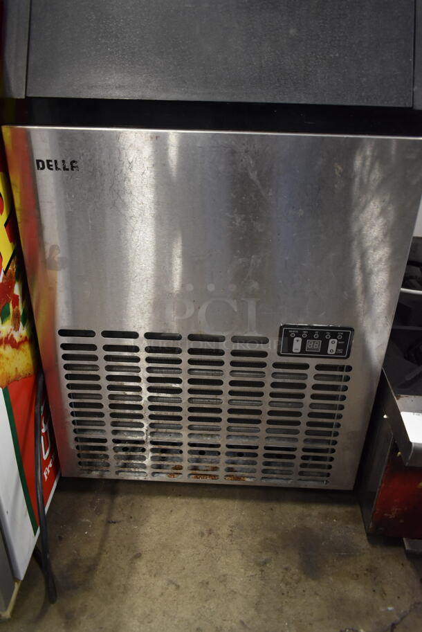 Della 048-GM-48196 Stainless Steel Commercial Self Contained Ice Machine. 115 Volts, 1 Phase.  - Image 3 of 9