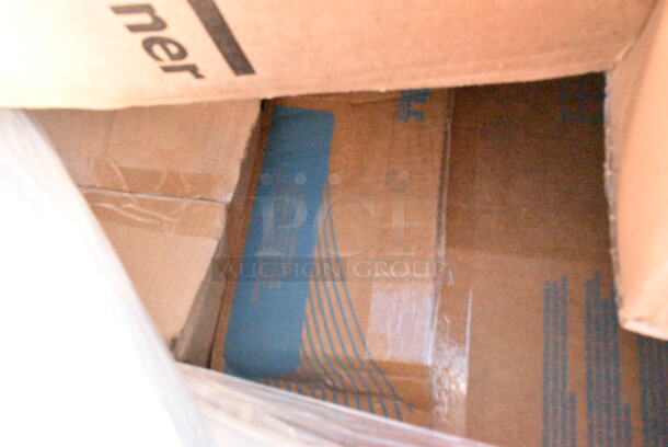 15 BRAND NEW Boxes Including 4070069 Deep Anti-Jam Stainless Steel Steam Table / Hotel Pan, 127RD16BULK Choice 16 oz. Customizable Microwavable Translucent Round Deli Container - 500/Case, 129MCR32B Choice 32 oz. Black Round Microwavable Heavy Weight Container with Lid 7 1/4" - 150/Case. 15 Times Your Bid! - Image 10 of 12