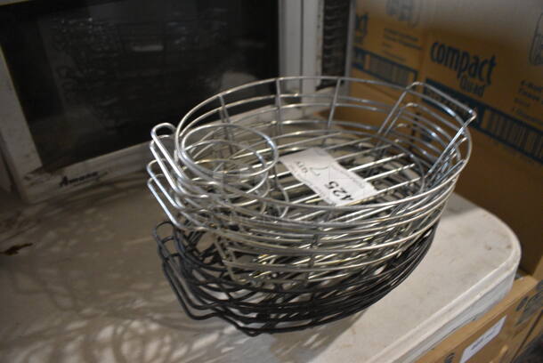 7 Metal Baskets. 12x8x2.5. 7 Times Your Bid! - Image 2 of 3