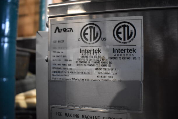Atosa YR140-AP-161 Stainless Steel Commercial Self Contained Ice Machine. 115 Volts, 1 Phase. 24x31x39 - Image 5 of 7