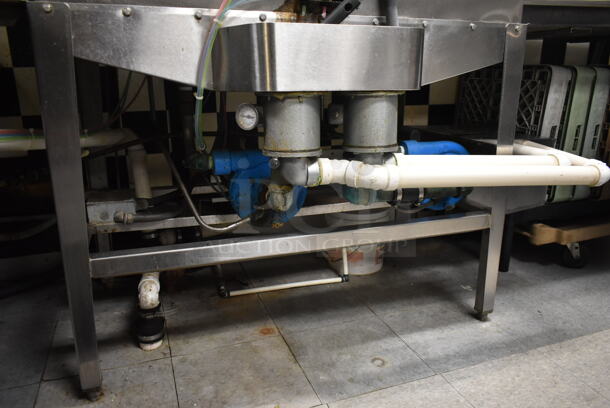 Rykoff Sexton RY-2 Stainless Steel Commercial Double Straight Pass Through Dishwasher. Goes GREAT w/ Lots 36 and 38! 120 Volts, 1 Phase. BUYER MUST REMOVE. Tested and Working! (dish room) - Image 8 of 11