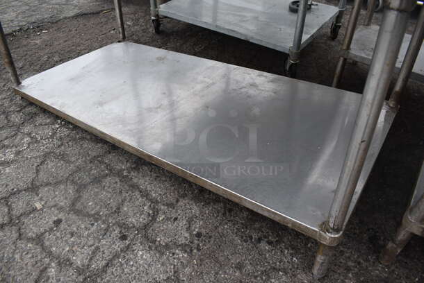 Stainless Steel Table w/ Under Shelf. 72x36x35 - Image 4 of 4