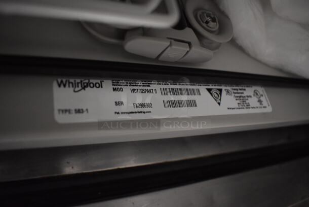 BRAND NEW SCRATCH AND DENT! Whirlpool WDT705PAKZ 0 Chrome Finish Undercounter Dishwasher. 24x26x34 - Image 9 of 9