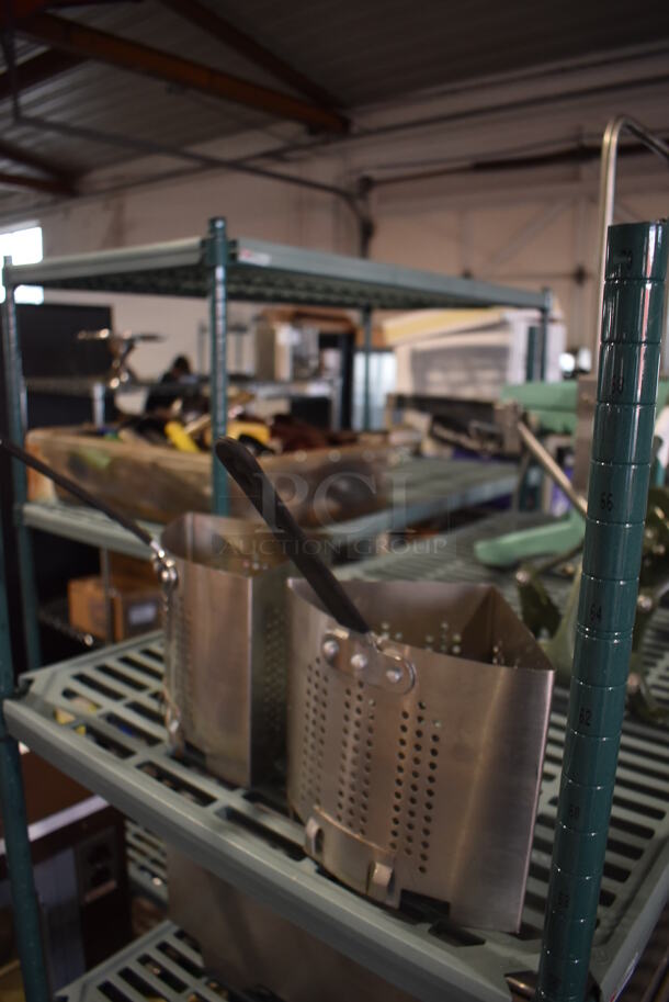 ALL ONE MONEY! Lot of 2 Metal Baskets. 9x6x12 - Image 4 of 6
