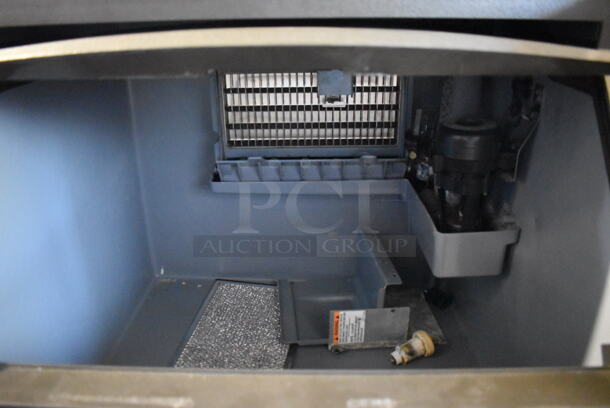 2012 Manitowoc QY0134A Stainless Steel Commercial Self Contained Undercounter Ice Machine. 115 Volts, 1 Phase. 26x28x33 - Image 6 of 7