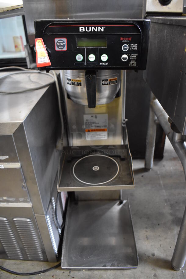 2016 Bunn ITCB-DV Stainless Steel Commercial Countertop Iced Tea Machine w/ Hot Water Dispenser. 120 Volts, 1 Phase. 10.5x24x35.5 - Image 1 of 7