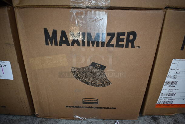 2 BRAND NEW Boxes of 6 Rubbermaid Mop Heads. 2 Times Your Bid! - Image 4 of 4
