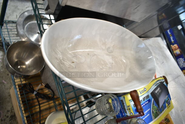 ALL ONE MONEY! Lot of Various Items Including Libbey Glasses, Ceramic Dish, Mason Jar.  - Image 2 of 7