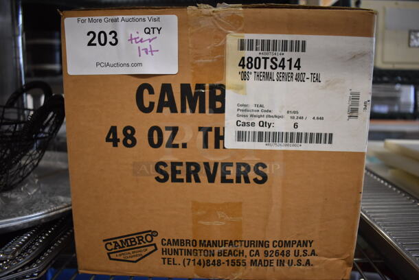 ALL ONE MONEY! Tier Lot of Various Items Including Metal Trays, NEW Cambro Poly Thermal Servers and Cutting Boards - Image 4 of 7