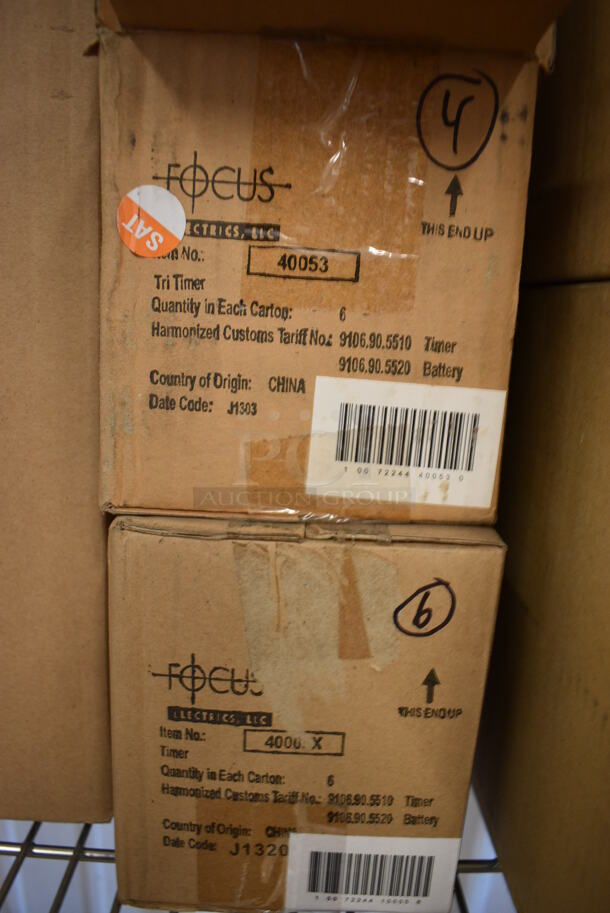 ALL ONE MONEY! Lot of 10 BRAND NEW IN BOX! WestBend Electronic Triple Timers. - Image 3 of 3