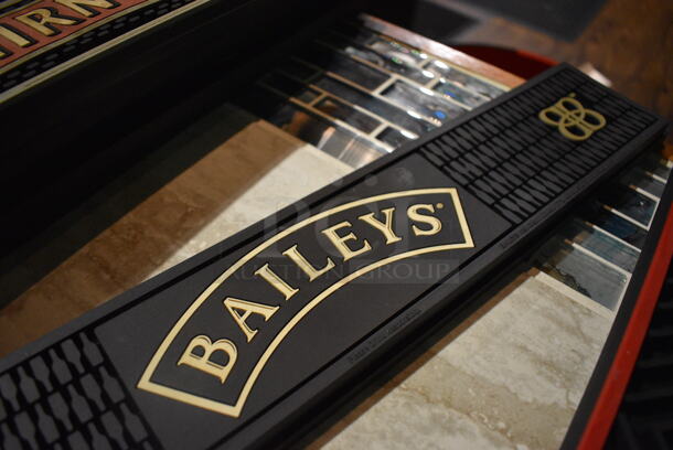2 Baileys Black Bar Mats. 21x3.5x0.5. 2 Times Your Bid! (bar) - Image 2 of 3