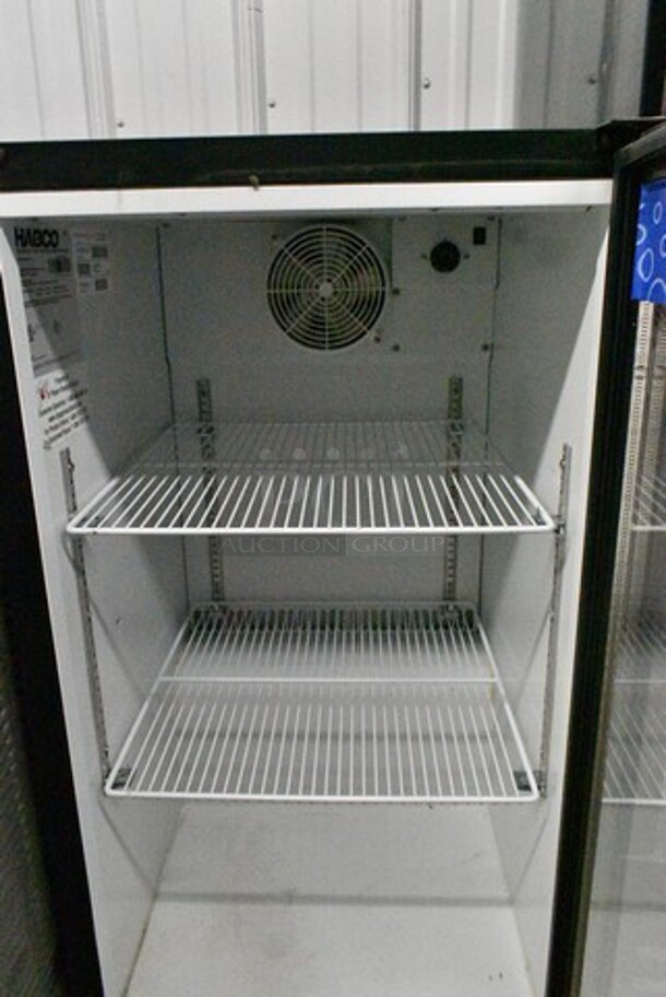 Habco OC6 Metal Commercial Single Door Mini Reach In Cooler Merchandiser. 115 Volts, 1 Phase. Tested and Working! - Image 3 of 4