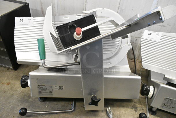 2016 Bizerba GSP HD Stainless Steel Commercial Countertop Meat Slicer. 120 Volts, 1 Phase. Tested and Working! - Image 1 of 5