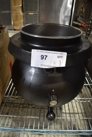 Star 711 Metal Commercial Soup Kettle Food Warmer. 115 Volts, 1 Phase. Tested and Working!