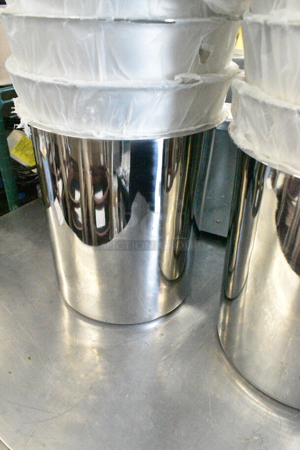 12 BRAND NEW SCRATCH AND DENT! Choice 407BMS12 12 Qt. Stainless Steel Bain Marie Pot. 12 Times Your Bid!  - Image 3 of 6