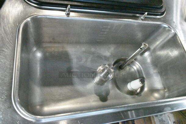 Taylor C713-33 Stainless Steel Commercial Floor Style Water Cooled 2 Flavor w/ Twist Soft Serve Ice Cream Machine on Commercial Casters. 208-230 Volts, 3 Phase. - Image 5 of 10