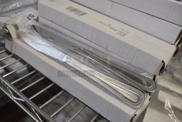 60 BRAND NEW IN BOX! Winco 0005-08 Stainless Steel Dots Dinner Knives. 9". 60 Times Your Bid! - Image 3 of 3