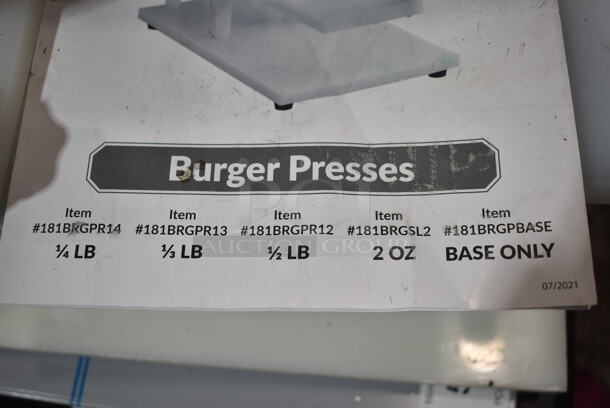 BRAND NEW SCRATCH AND DENT! Garde XL 4" x 1" Burger Press - 180 Patties/Hour - Image 7 of 7