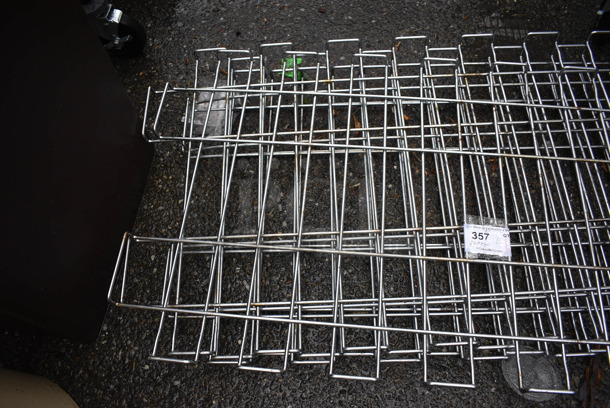 ALL ONE MONEY! Lot of 5 Chrome Finish Shelf Covers. 48x24x1 - Image 4 of 4