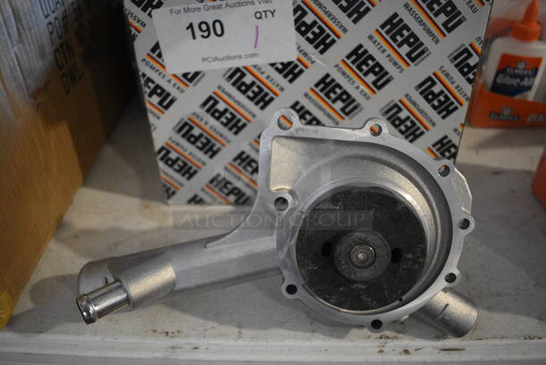 BRAND NEW IN BOX! Hepu P142 Engine Water Pump. 7x6x11