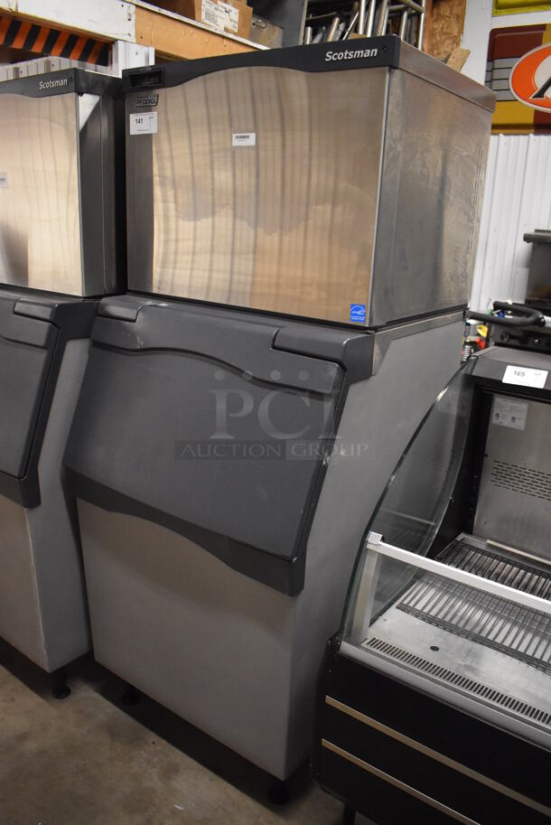 Scotsman Prodigy C0530SA-1C Stainless Steel Commercial Ice Machine Head on Commercial Ice Bin. 115 Volts, 1 Phase. 31x34x73 - Image 3 of 9