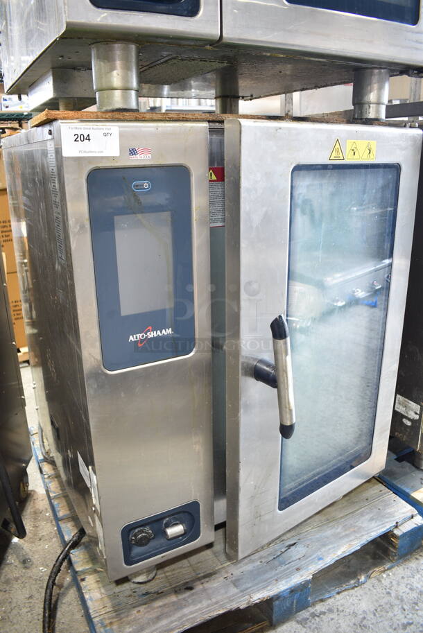 2016 Alto Shaam CTP10-10E Stainless Steel Commercial Electric Powered Combi Convection Oven. 208-240 Volts, 3 Phase.  - Image 1 of 6