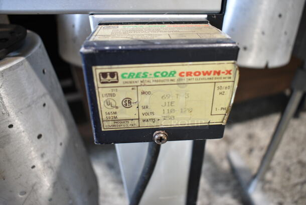 2 CresCor 69-T-3 Metal 3 Head Warming Lamp. 110-120 Volts, 1 Phase. 2 Times Your Bid! - Image 5 of 8