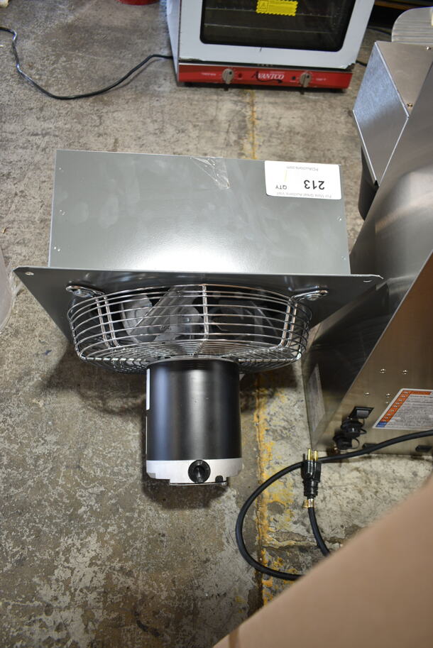 BRAND NEW SCRATCH AND DENT! Canarm S12-E1 12" 1-Speed Standard Wall Exhaust Fan S12-E1 - 1640 CFM, 1625 RPM, 115V, 1 Phase - Image 4 of 6