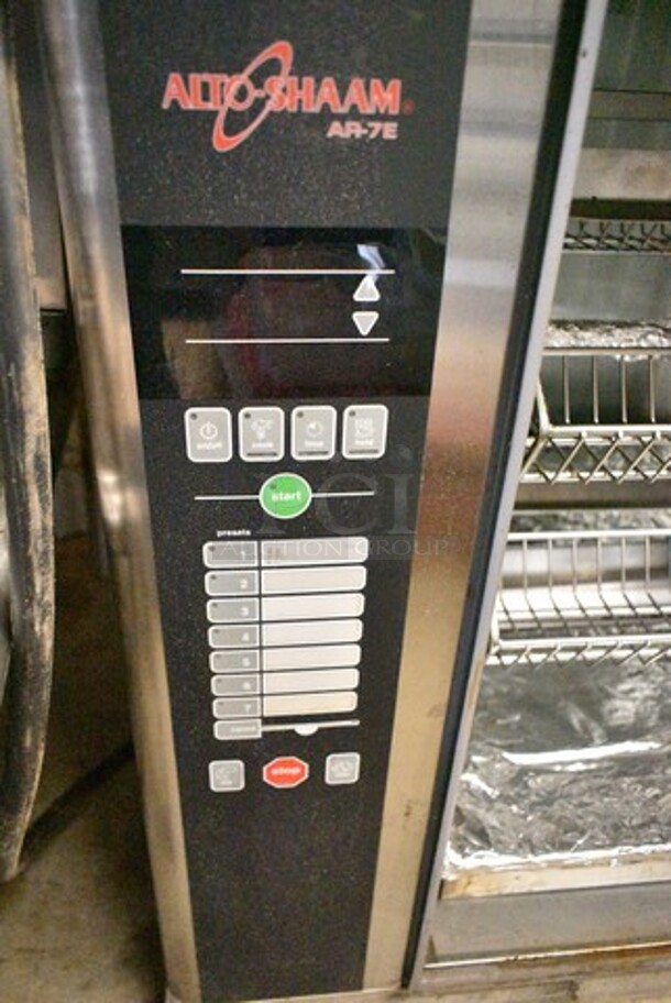 Alto Shaam AR-7VH Stainless Steel Commercial Electric Powered Rotisserie Oven w/ Ventless Hood and Basket Spits. 200-240 Volts, 1 Phase. - Image 6 of 8